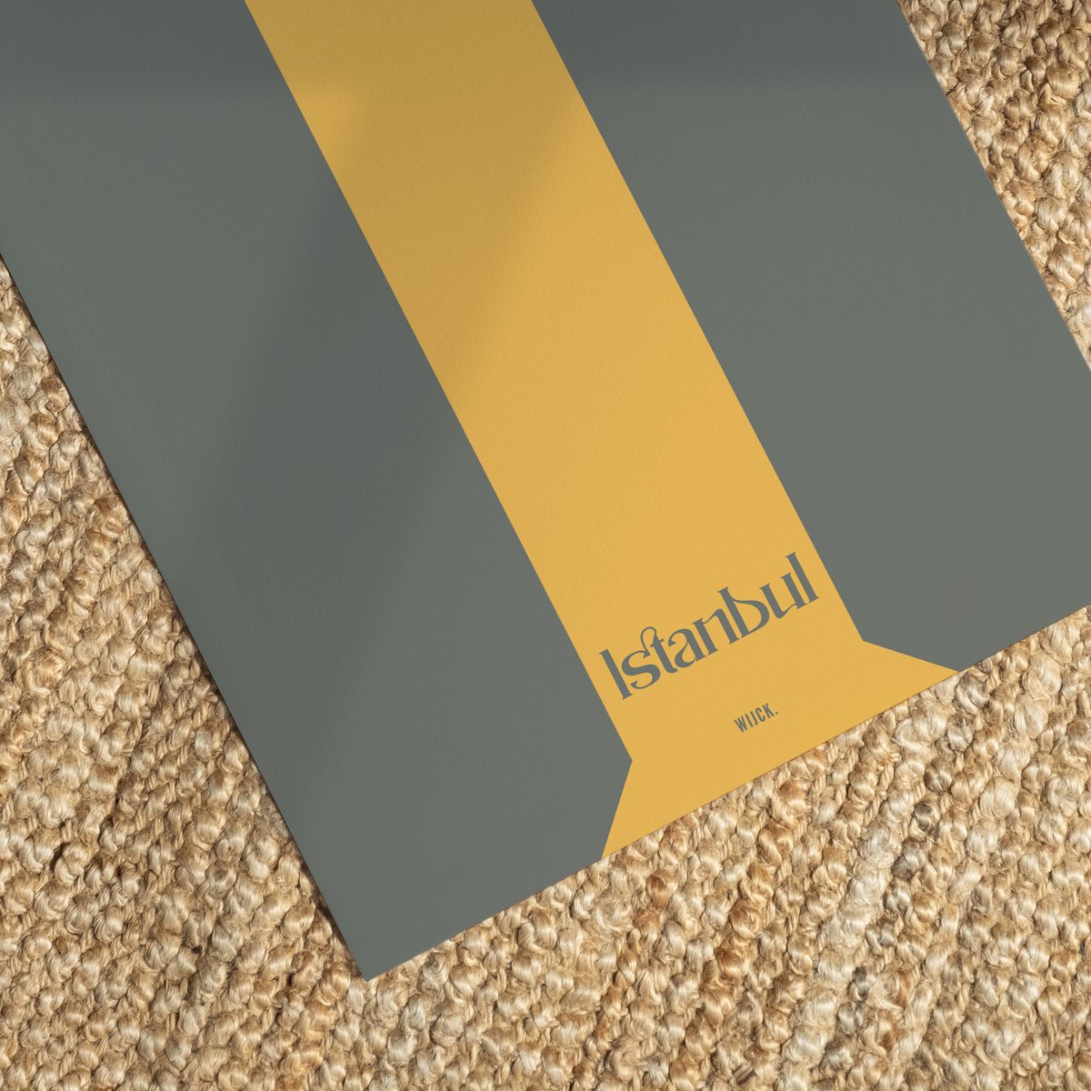 Poster van I van Istanbul | WIJCK.